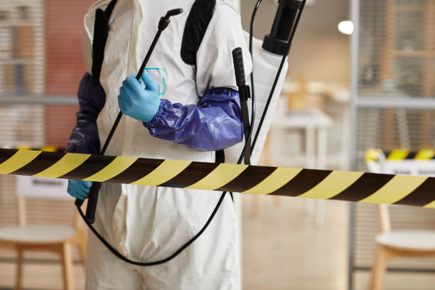 Professional Blood Cleanup technician working in Page, NE